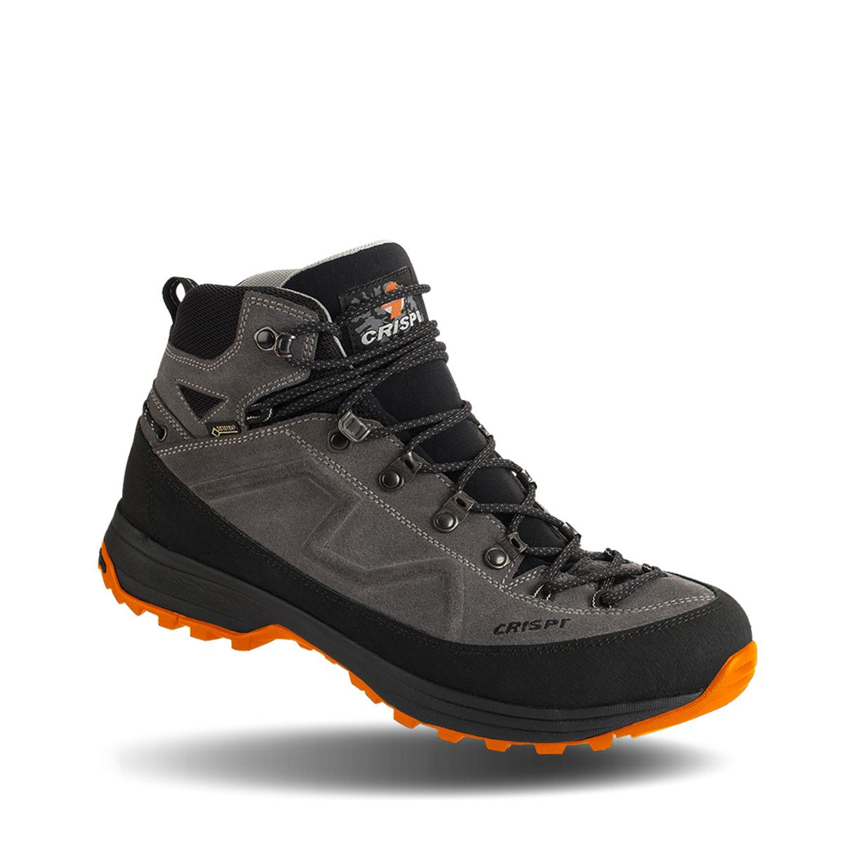 Chaussure Montagne Crispi Crossover Pro Light GTX Grise Orange  | YUK-9388350