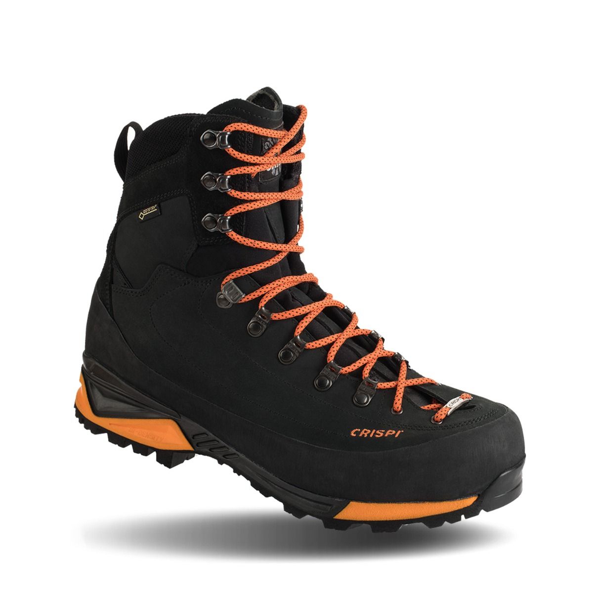 Botte De Chasse Crispi Briksdal SF GTX Noir Orange  | ORZ-0388340