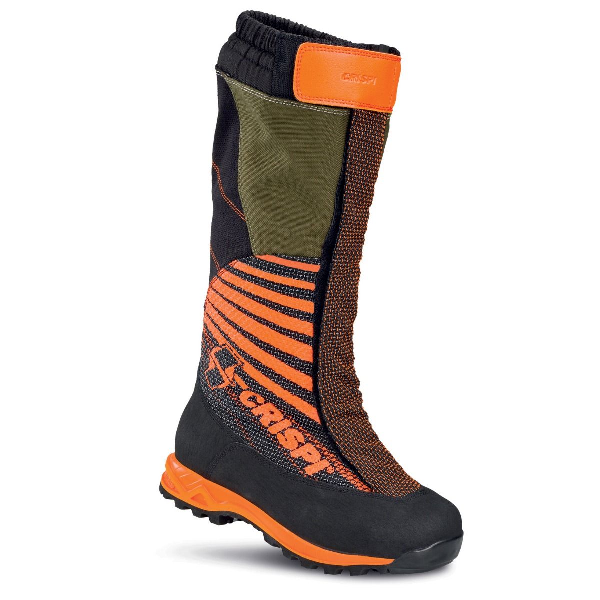 Botte De Chasse Crispi Highland Pro GTX Noir Orange  | NAL-7573221