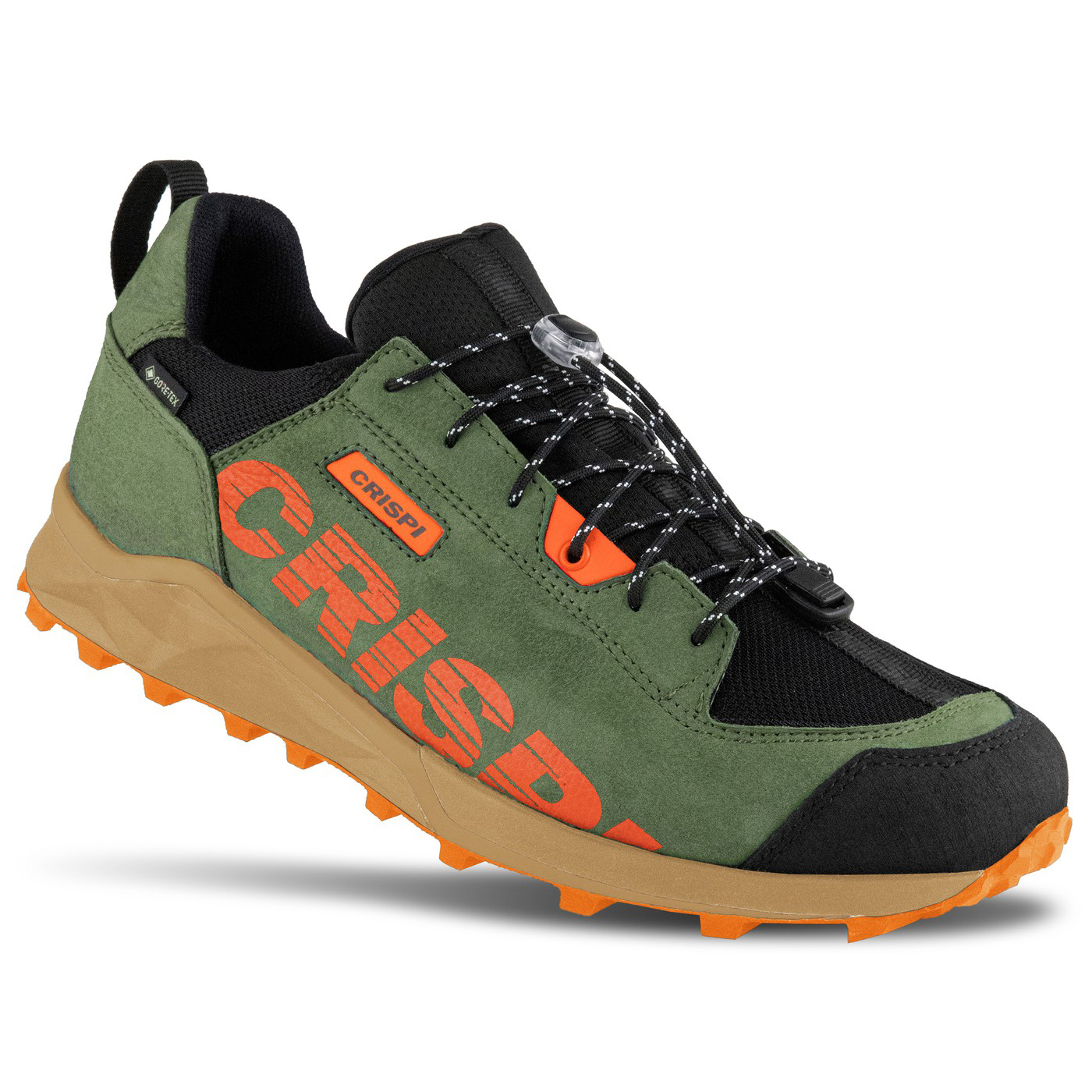 Chaussure Montagne Crispi Attiva Low Noir Orange  | RPI-3838272