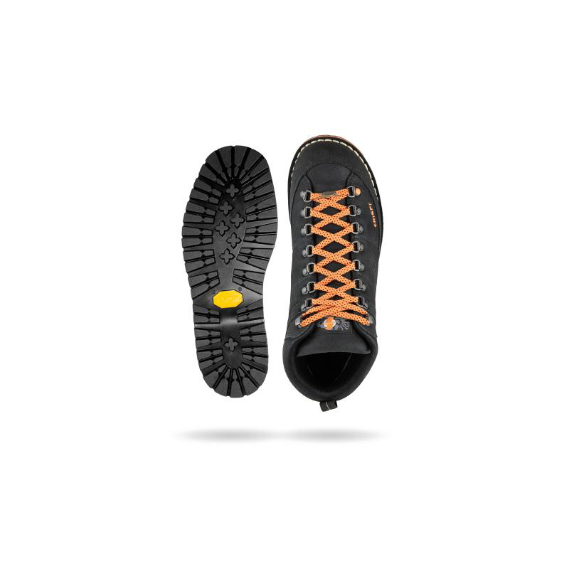 Chaussure Montagne Crispi Monaco Premium GTX Noir Orange  | DBJ-4446763