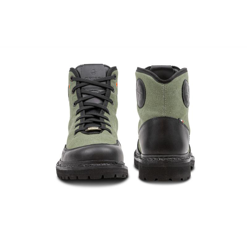 Chaussure Montagne Crispi OPERA MID Vert Olive Noir  | AGG-7412053