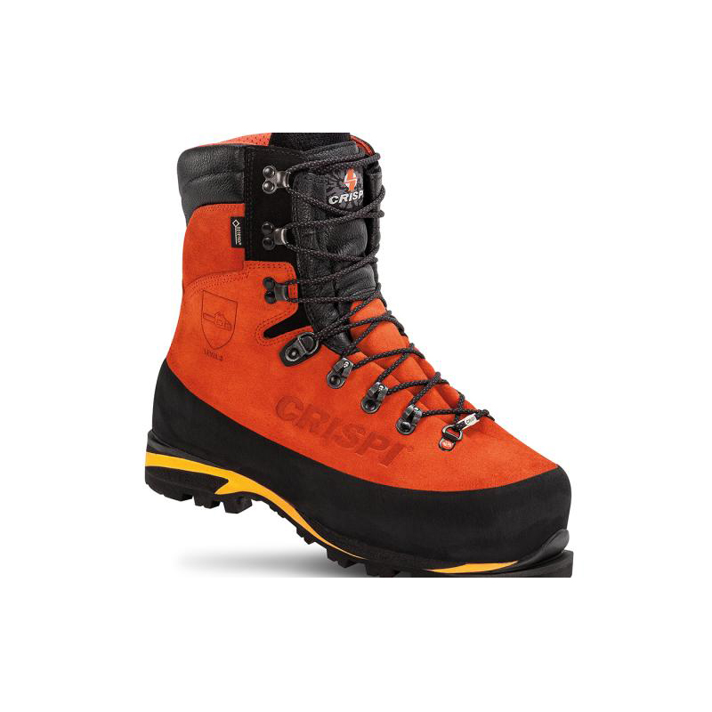 Chaussure Securite Crispi LATEMAR KL3 GTX Orange  | VAG-6115249