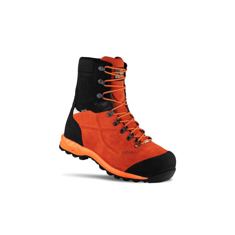 Chaussure Securite Crispi FORST KL2 GTX Orange Noir  | BQV-4173050